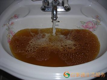 清洗自来水管道